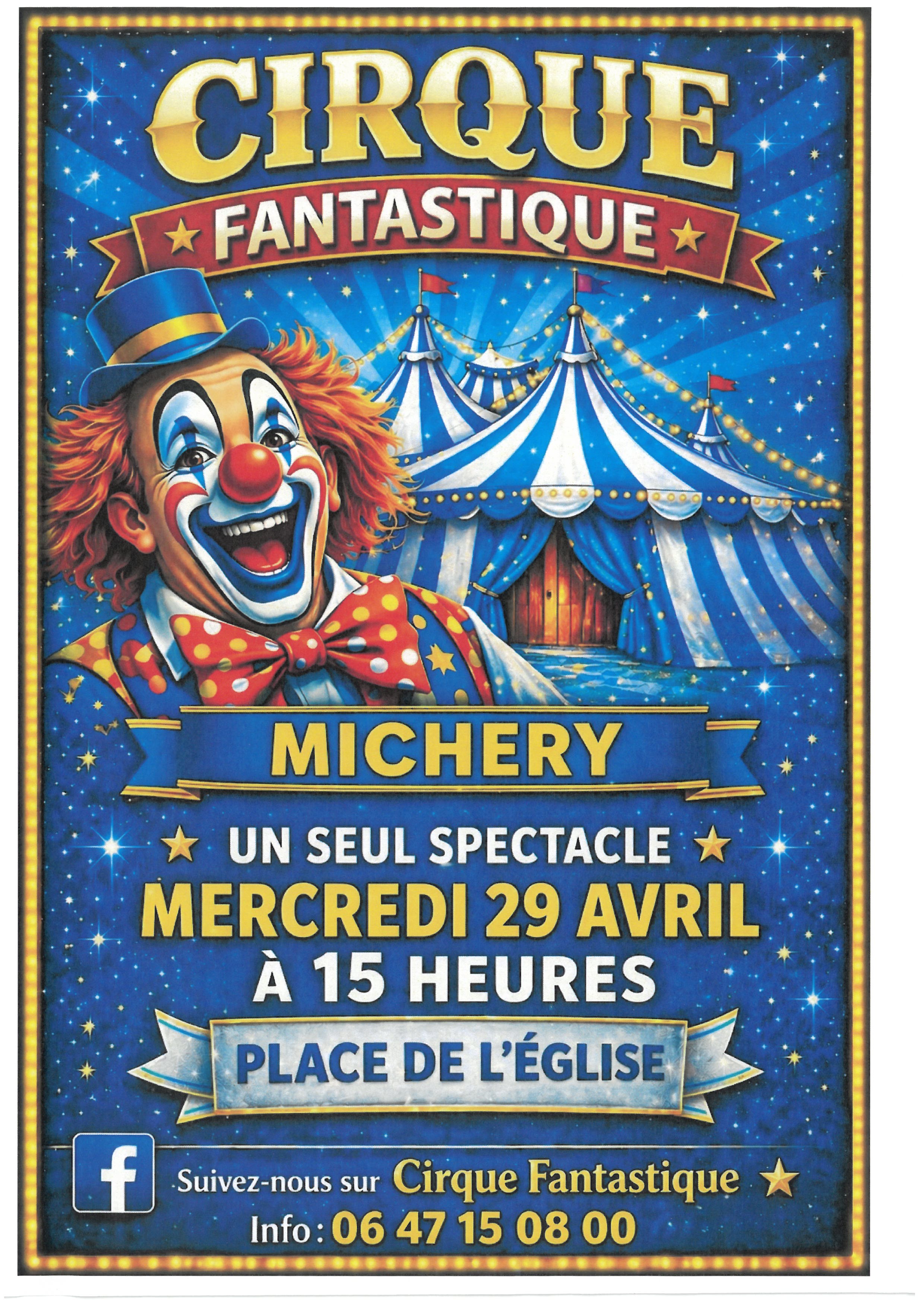 cirque fantastique michery